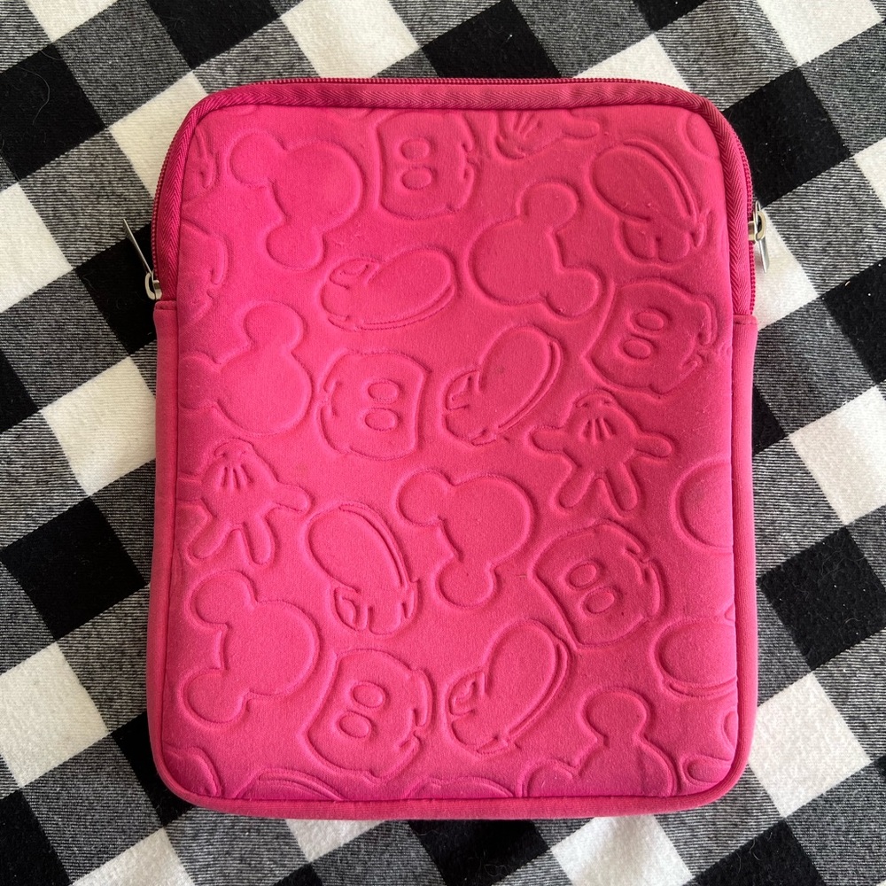 Disney Pink Tablet Cover Used